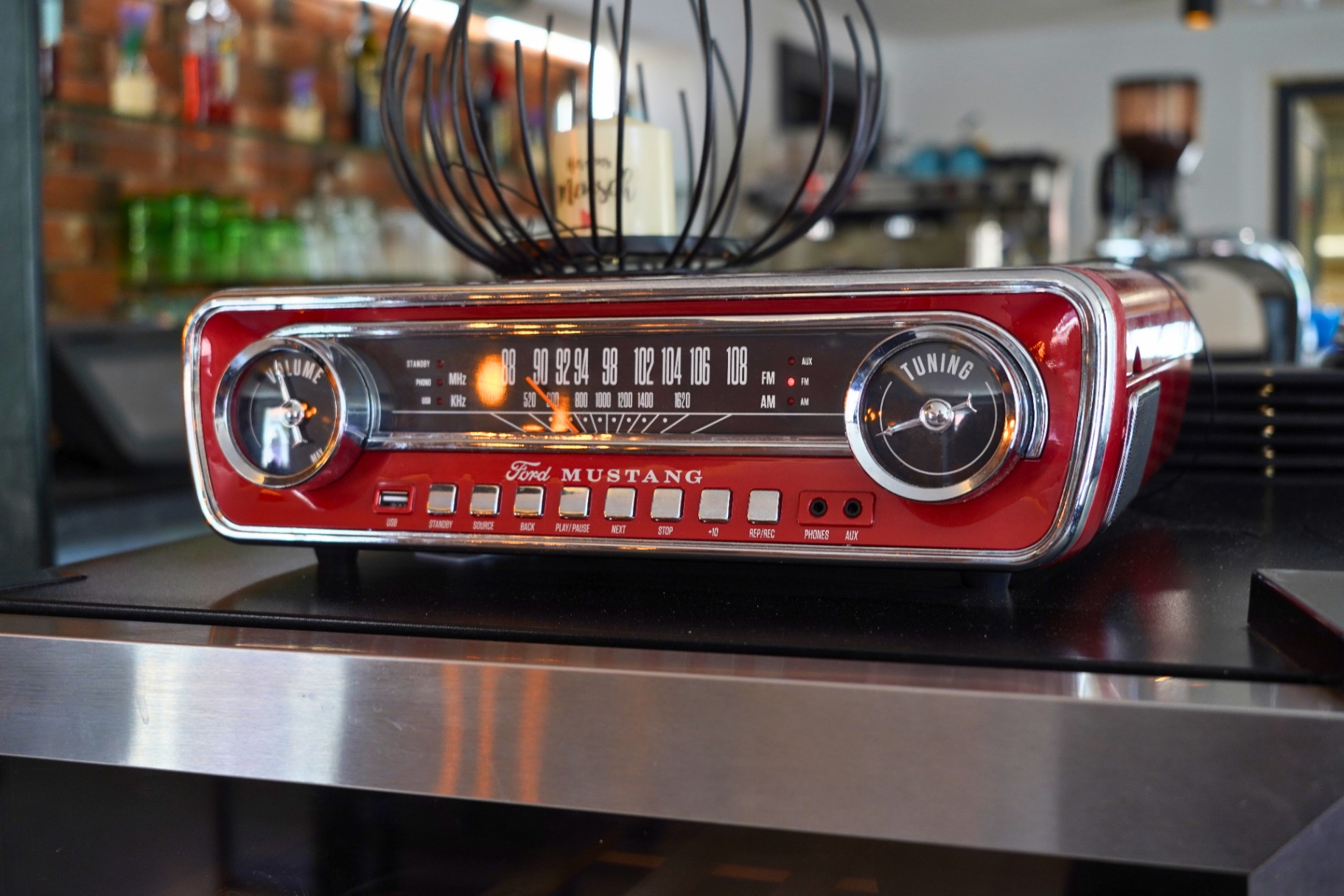 Vintage Ford Mustang Radio
